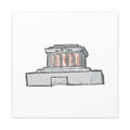 Ho Chi Minh Mausoleum Hanoi Vietnam Canvas Wall Art