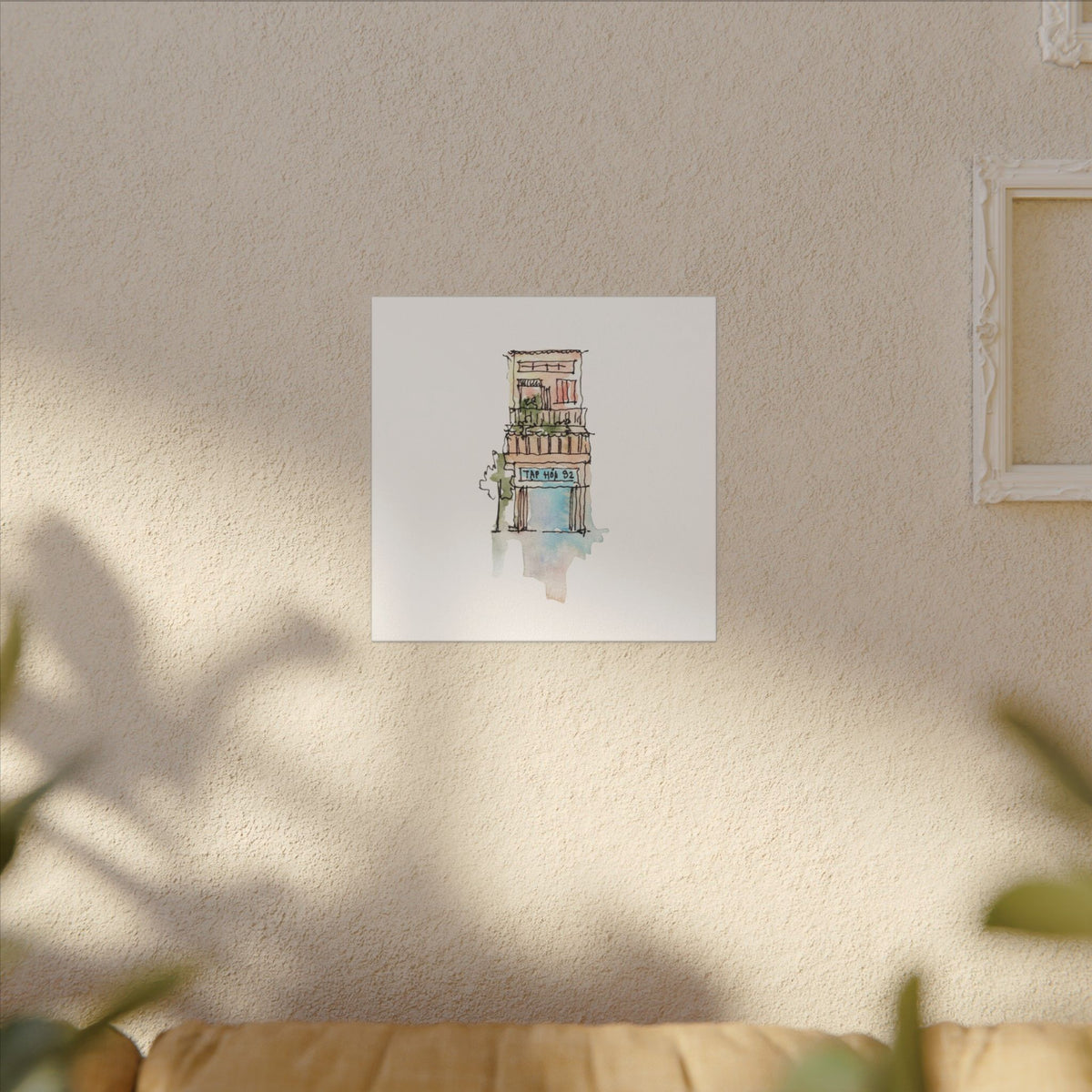 Saigon Corner Shop No. 92 – Vietnamese Street Watercolor Print