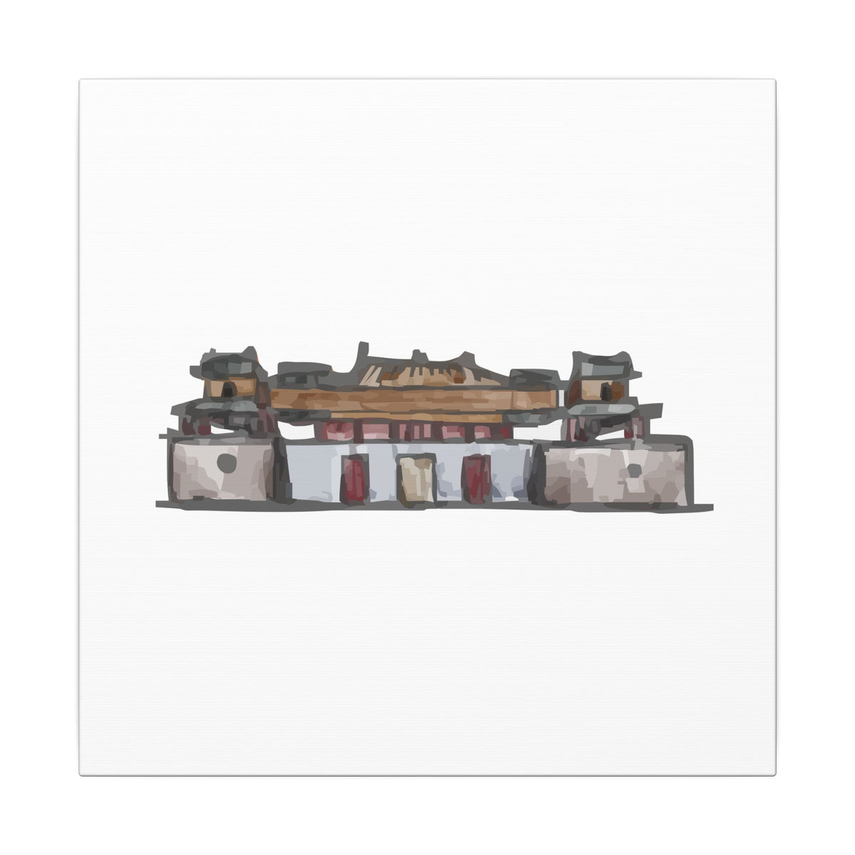 Hue Imperial City Vietnam Canvas Wall Art