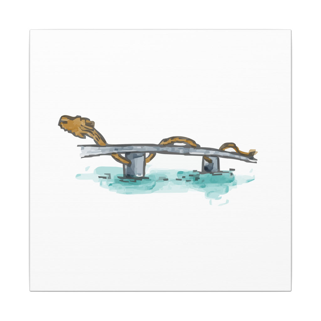 Dragon Bridge (Cau Rong) Da Nang Vietnam Canvas Wall Art